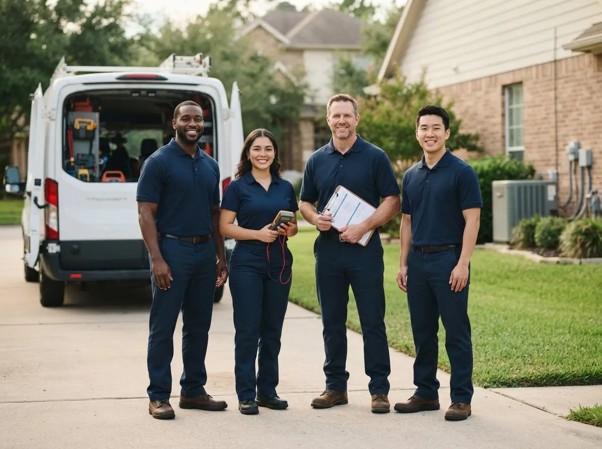 Certified HVAC technician near Crystal Lake, IA